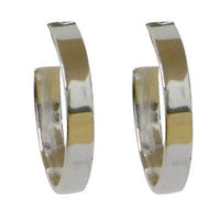 Cargar imagen en el visor de la galería, Silberohrstecker Silberohrringe 925er Silber Ohrringe Damen Schmuck große Creolen - chic-net.de
