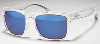Cargar imagen en el visor de la galería, Sonnenbrille 400 UV  verspiegelt Revo Gläser transparent kantig - chic-net.de
