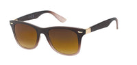 Load image into Gallery viewer, Sonnenbrille 400UV braun schwarz Zierscharnier eckige Ziermandel - chic-net.de
