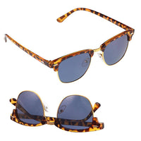 Cargar imagen en el visor de la galería, Sonnenbrille 400UV Metallsteg Trapez Gläser Ziermandel - chic-net.de
