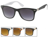 Load image into Gallery viewer, Sonnenbrille 400UV zweifarbig gemustert Zierscharnier getönt - chic-net.de
