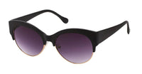 Load image into Gallery viewer, Sonnenbrille Cat Eye 400 UV Metall Retro Rahmenoberseite dick - chic-net.de
