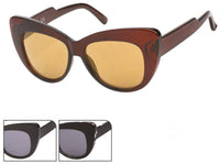 Load image into Gallery viewer, Sonnenbrille Cateye extreme Katzenaugen Form 400 UV Bügel Absatz - chic-net.de
