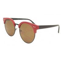 Cargar imagen en el visor de la galería, Sonnenbrille Classic Rocky Retro 400UV flache runde Gläser - chic-net.de
