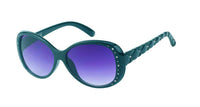 Load image into Gallery viewer, Sonnenbrille Damen Designer Glamour Style getönt 400UV Glitzersteine Schleife - chic-net.de
