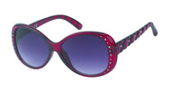 Load image into Gallery viewer, Sonnenbrille Damen Designer Glamour Style getönt 400UV Glitzersteine Schleife - chic-net.de
