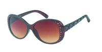 Load image into Gallery viewer, Sonnenbrille Damen Designer Glamour Style getönt 400UV Glitzersteine Schleife - chic-net.de
