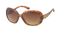 Load image into Gallery viewer, Sonnenbrille Damen Designer Metall Rosen Brille Glamour Style getönt 400UV - chic-net.de
