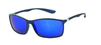 Cargar imagen en el visor de la galería, Sonnenbrille Herren dünn 400 UV Rechteck Metallscharnier neon - chic-net.de
