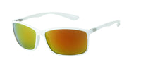 Cargar imagen en el visor de la galería, Sonnenbrille Herren dünn 400 UV Rechteck Metallscharnier neon - chic-net.de

