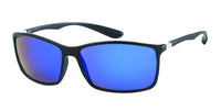 Cargar imagen en el visor de la galería, Sonnenbrille Herren dünn 400 UV Rechteck Metallscharnier neon - chic-net.de
