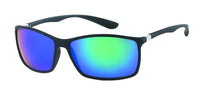 Cargar imagen en el visor de la galería, Sonnenbrille Herren dünn 400 UV Rechteck Metallscharnier neon - chic-net.de
