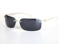 Load image into Gallery viewer, Sonnenbrille Herren getönt 400 UV frameless schmal grau getönt - chic-net.de
