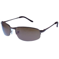 Cargar imagen en el visor de la galería, Sonnenbrille Herren Sportbrille Metallrahmen unten frameless 400UV breit schmal element eight - chic-net.de
