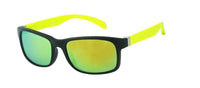 Load image into Gallery viewer, Sonnenbrille Herren verspiegelt 400 UV breit schmal Scharnier bunt Bügel - chic-net.de
