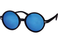 Cargar imagen en el visor de la galería, Sonnenbrille Hippie John Lennon Brille Nerd bunt verspiegelt 400 UV runde Gläser unisex - chic-net.de
