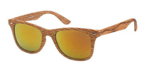 Load image into Gallery viewer, Sonnenbrille Holzmuster Nerd Panto 400 UV verschiedene Formen und Farben - chic-net.de
