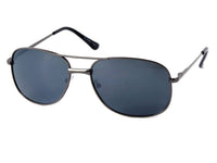 Load image into Gallery viewer, Sonnenbrille metallic Pilotenbrille 400 UV Retro Flat Top Steg dick getönt - chic-net.de
