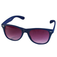 Load image into Gallery viewer, Sonnenbrille Nerd einfarbig Unisex Brille bunt getönt verspiegelt 400 UV - chic-net.de
