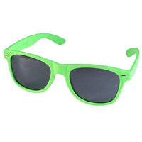 Load image into Gallery viewer, Sonnenbrille Nerd einfarbig Unisex Brille bunt getönt verspiegelt 400 UV - chic-net.de
