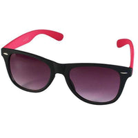 Cargar imagen en el visor de la galería, Sonnenbrille Nerd zweifarbig Unisex Brille lila getönt 400 UV - chic-net.de
