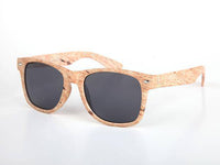 Cargar imagen en el visor de la galería, Sonnenbrille Nerdbrille 400 UV Ziermandel Holzdesign Maserung - chic-net.de
