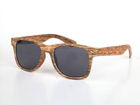 Cargar imagen en el visor de la galería, Sonnenbrille Nerdbrille 400 UV Ziermandel Holzdesign Maserung - chic-net.de
