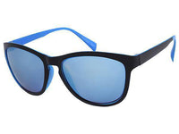 Load image into Gallery viewer, Sonnenbrille Panto verspiegelt 400 UV Cat Eye bunte Bügel schwarz - chic-net.de
