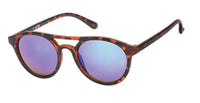 Load image into Gallery viewer, Sonnenbrille Retro 400 UV Panto Glasform Doppelsteg verspiegelt - chic-net.de
