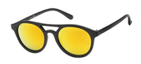 Load image into Gallery viewer, Sonnenbrille Retro 400 UV Panto Glasform Doppelsteg verspiegelt - chic-net.de
