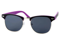 Load image into Gallery viewer, Sonnenbrille Retro bunt schwarz neon 400UV Metall Mandelverzierung - chic-net.de
