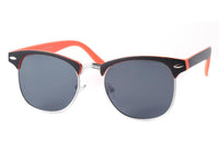 Load image into Gallery viewer, Sonnenbrille Retro bunt schwarz neon 400UV Metall Mandelverzierung - chic-net.de
