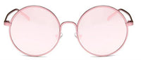 Cargar imagen en el visor de la galería, Sonnenbrille Round Glasses 400 UV Metallrahmen metallic verspiegelt - chic-net.de
