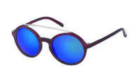 Load image into Gallery viewer, Sonnenbrille rund Gläser Oberkante Metall Flat Top Vintage John Lennon 400UV getönt verspiegelt - chic-net.de
