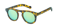 Load image into Gallery viewer, Sonnenbrille rund John Lennon Style Punkte Vintage Retro 400UV Panto getigert - chic-net.de
