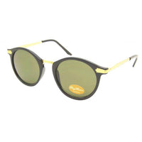 Load image into Gallery viewer, Sonnenbrille rund Vintage 400UV Metall verziert golden John Lennon Stil - chic-net.de
