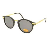 Load image into Gallery viewer, Sonnenbrille rund Vintage 400UV Metall verziert golden John Lennon Stil - chic-net.de

