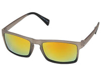 Cargar imagen en el visor de la galería, Sonnenbrille schmal eckig Brille verspiegelt 400 UV zweifarbig braun grün grau blau - chic-net.de
