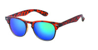 Load image into Gallery viewer, Sonnenbrille schmal Katzenauge farbenfroh Unisex verspiegelt 400 UV Nerd - chic-net.de
