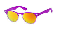 Load image into Gallery viewer, Sonnenbrille schmal Katzenauge farbenfroh Unisex verspiegelt 400 UV Nerd - chic-net.de
