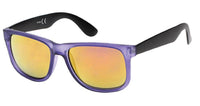 Load image into Gallery viewer, Sonnenbrille transparent bunt Nerdbrille 400 UV hoher Steg - chic-net.de
