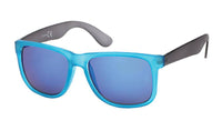 Load image into Gallery viewer, Sonnenbrille transparent bunt Nerdbrille 400 UV hoher Steg - chic-net.de
