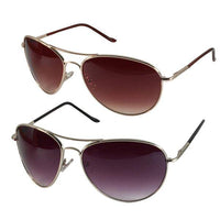 Cargar imagen en el visor de la galería, Sonnenbrille Unisex Pilotenbrille Bügelkappen lang getönt 400UV Pornobrille Fliegerbrille - chic-net.de
