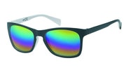 Load image into Gallery viewer, Sonnenbrille verspiegelt 400 UV Nerd schwarz bunt - chic-net.de
