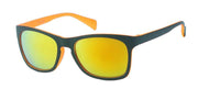 Load image into Gallery viewer, Sonnenbrille verspiegelt 400 UV Nerd schwarz bunt - chic-net.de
