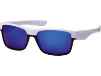 Cargar imagen en el visor de la galería, Sonnenbrille verspiegelt 400UV eckig schwarz oben bunt Sport - chic-net.de
