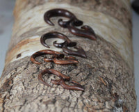 Load image into Gallery viewer, Sonoholz lang Tribal Piercing Holz Bögen Ornament - chic-net.de
