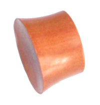 Load image into Gallery viewer, Sonoholz Plug Maserung Wölbung Holzplug handgeschnitzt Tribal Tunnel Ohrstecker Expander - chic-net.de
