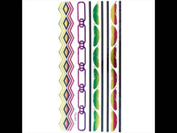 Load image into Gallery viewer, Tattoo Motivbogen metallic schillernd bunt temporär Federn Klebetattoos Schmuck Tattoos - chic-net.de
