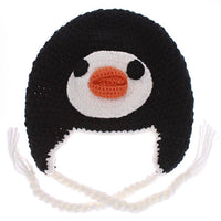 Load image into Gallery viewer, Tiermütze Strick Mütze Skimütze Tiergesicht Cartoon Wolle unisex Kinder Winter - chic-net.de
